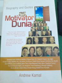Image of Biography and Quotes 25 Motivator Dunia