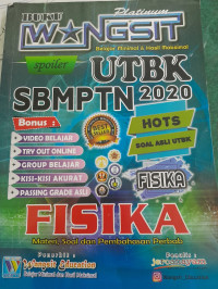 Image of Buku Wangsit UTBK SBMPTN 2020 Fisika