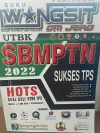Image of Buku Wangsit UTBK SBMPTN Sukses TPS 2022