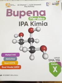 Image of Bupena IPA Kimia SMA Kelas X