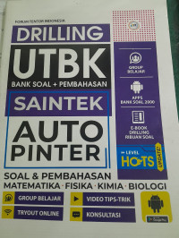 Image of Drilling UTBK Bank Soal + Pembahasan Saintek