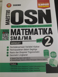 Image of Maestro OSN Matematika SMA Volume 2