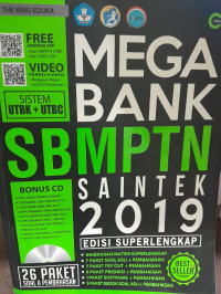 Image of Mega Bank SBMPTN Saintek 2019