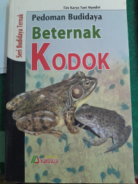 Image of Pedoman Budidaya Kodok