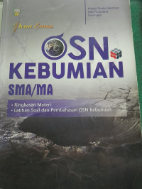 Image of Pena Emas OSN Kebumian SMA