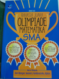 Image of Rahasia Juara Olimpiade Matematika SMA