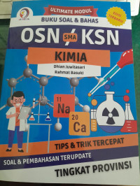 Image of Soal Bahas OSN/KSN SMA Kimia Tingkat Provinsi Jilid 2