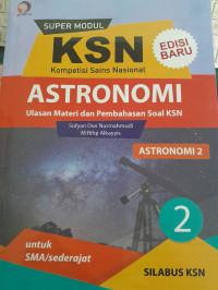 Image of Super Modul KSN SMA Astronomi Jilid 2