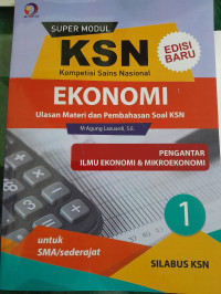 Image of Super Modul KSN SMA Ekonomi Jilid 1