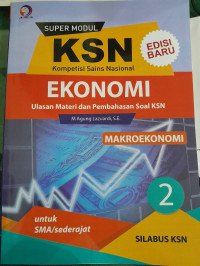 Image of Super Modul KSN SMA Ekonomi Jilid 2
