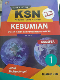 Image of Super Modul KSN SMA Kebumian Jilid 1