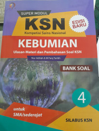 Image of Super Modul KSN SMA Kebumian Jilid 4