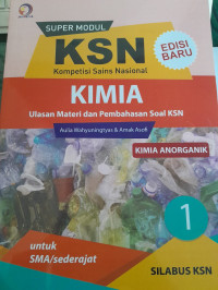 Image of Super Modul KSN SMA Kimia Jilid 1