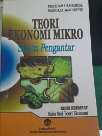 Image of Teori Ekonomi Mikro Suatu Pengantar