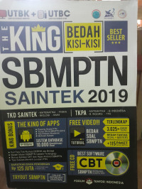 Image of The King Bedah Kisi-kisi SBMPTN Saintek 2019