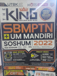 Image of The King Bedah Kisi-kisi SBMPTN + UM Mandiri Soshum 2022