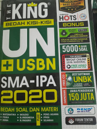 Image of The King Bedah Kisi-kisi UN + USBN SMA IPA 2020