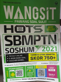 Image of Wangsit Pawang Soal Sulit Hots SBMPTN Soshum 2021